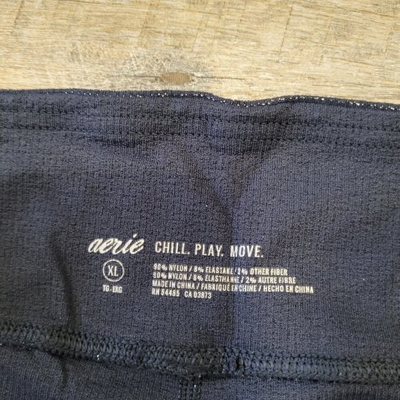 AERIE | Sparkle Leggings | Sz. XL - Picture 4 of 5